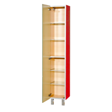 Джулия - 30 Пенал левый красный