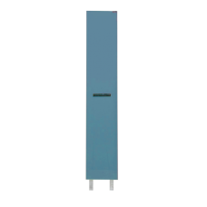 Джулия - 30 Пенал правый синий металлик