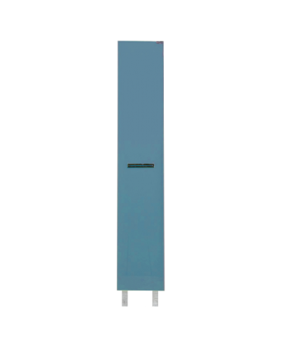 Джулия - 30 Пенал правый синий металлик