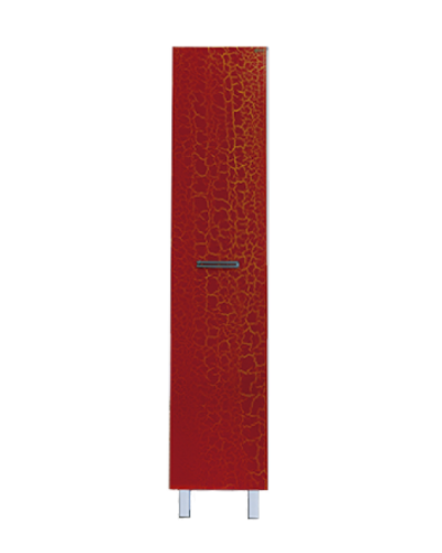 Джулия - 35 Пенал левый КРАКОЛЕТ красный