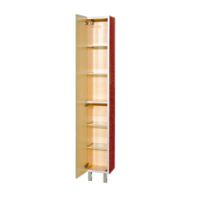 Джулия - 35 Пенал левый КРАКОЛЕТ красный