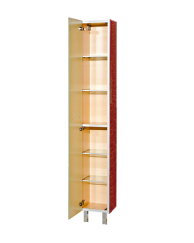 Джулия - 35 Пенал левый КРАКОЛЕТ красный