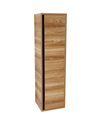 Шкаф пенал Creavit Verti 35 VE2131.01.VV подвесной Орех