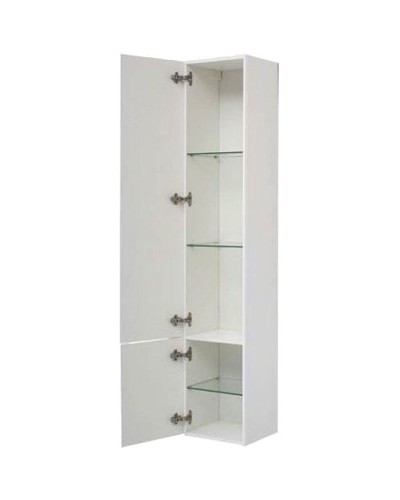 Шкаф пенал Aquanet София 35 L 207046 подвесной Белый глянец