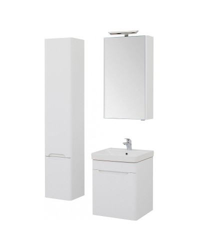 Шкаф пенал Aquanet София 35 L 207046 подвесной Белый глянец