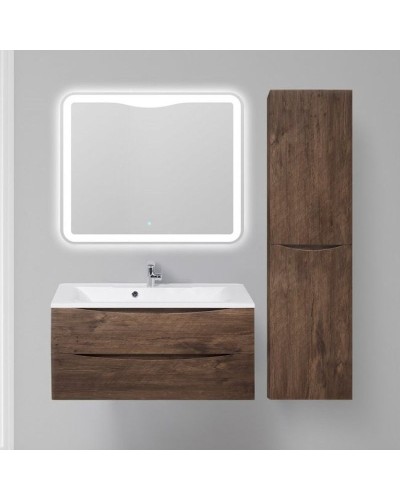 Шкаф пенал BelBagno Fly-Marino 40 FLY-MARINO-1500-2A-SC-RW-P-R подвесной Rovere Moro