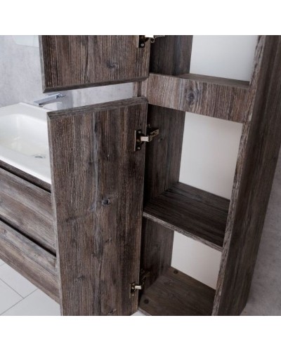 Шкаф пенал BelBagno Kraft 33 KRAFT-1600-2A-SC-PP-L подвесной Pino Pasadena