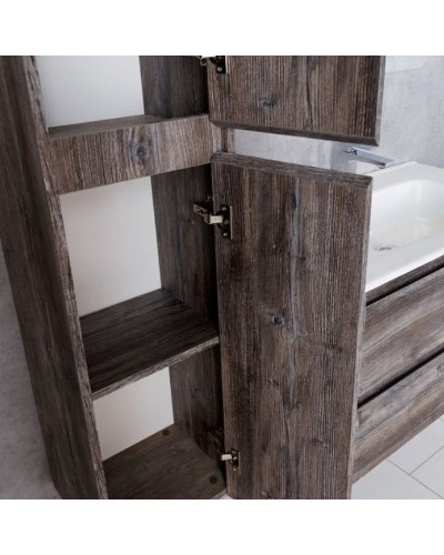 Шкаф пенал BelBagno Kraft 33 KRAFT-1600-2A-SC-PP-R подвесной Pino Pasadena