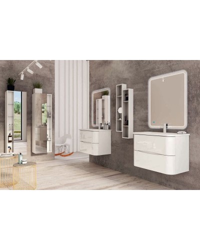 Шкаф пенал Cezares 45 53171 подвесной Bianco lucido