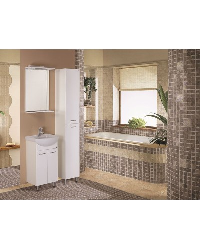 Шкаф пенал Onika Коралл 30.10 403037 Белый