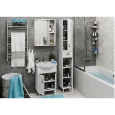 Шкаф пенал Onika Кристалл 30.18 403050 Белый