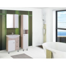 Шкаф пенал Onika Стиль 30.10 403048 Белый Ясень шимо светлый