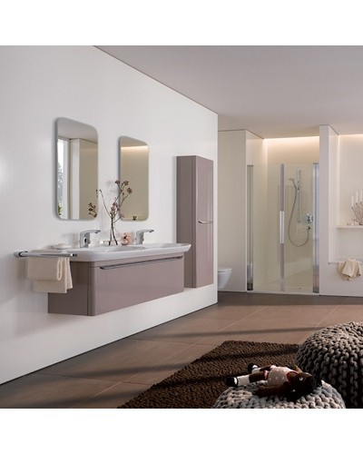 Шкаф пенал Geberit myDay 40 824001000 подвесной Какао с молоком