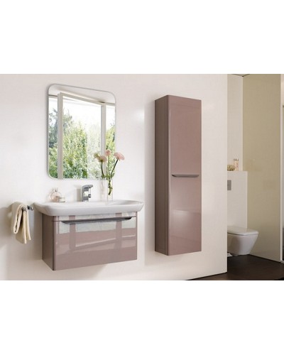 Шкаф пенал Geberit myDay 40 824001000 подвесной Какао с молоком