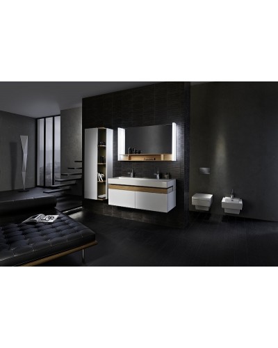 Шкаф пенал Jacob Delafon Terrace 50 L EB1179G-G1C подвесной Белый глянцевый