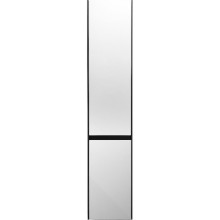 Шкаф пенал Creto Amelia 38 R 14-1035G подвесной Антрацит Белый