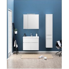 Шкаф пенал Aquanet Латина 35 R179606 подвесной Белый