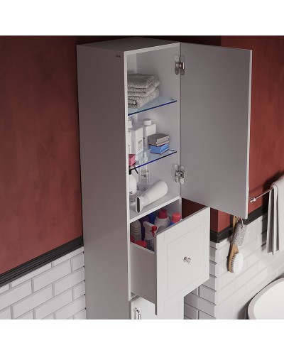 Шкаф пенал Iddis Oxford 36 OXF36W0i97 Белый