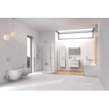 Шкаф пенал Ravak SB Chrome 39 L X000000966 подвесной Капучино Белый