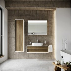 Шкаф пенал Ravak Step 43 X000001420 подвесной Белый Орех