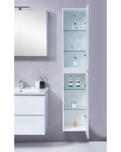 Шкаф пенал Orans BC-4023W 35 4023wuv005 Белый глянец