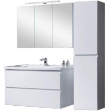 Шкаф пенал Orans BC-4023W 35 4023wuv005 Белый глянец