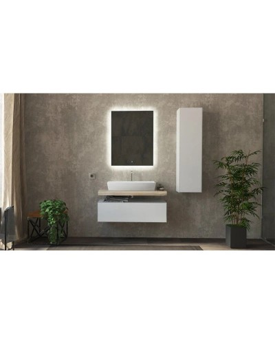 Пенал подвесной белый глянец Velvex Felay ppFEL.120-21.43