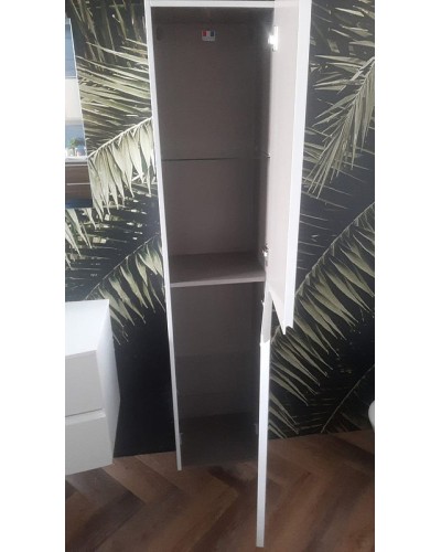 Шкаф пенал Jacob Delafon Nona 30 EB1892RRU-G98 подвесной Темно-синий