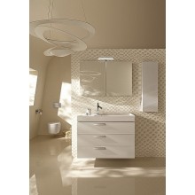 Шкаф пенал Jacob Delafon 40 R EB1850D-N18 подвесной Белый глянец