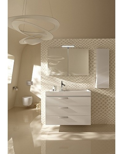 Шкаф пенал Jacob Delafon 40 R EB1850D-N18 подвесной Белый глянец