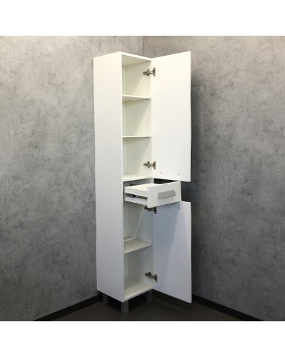 Шкаф пенал Comforty Модена М 35 00-00001645 Белый матовый