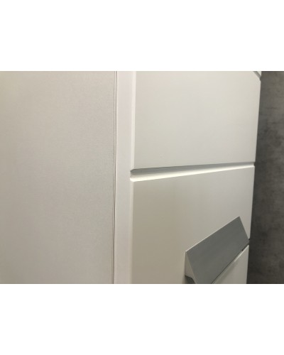 Шкаф пенал Comforty Модена М 35 00-00001645 Белый матовый