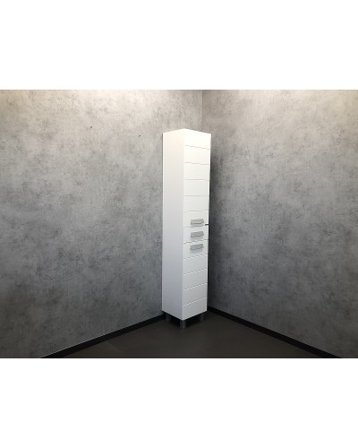 Шкаф пенал Comforty Модена М 35 00-00001645 Белый матовый