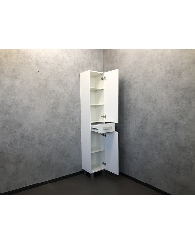 Шкаф пенал Comforty Модена М 35 00-00001645 Белый матовый