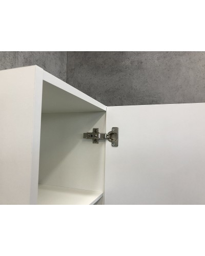 Шкаф пенал Comforty Модена М 35 00-00001645 Белый матовый