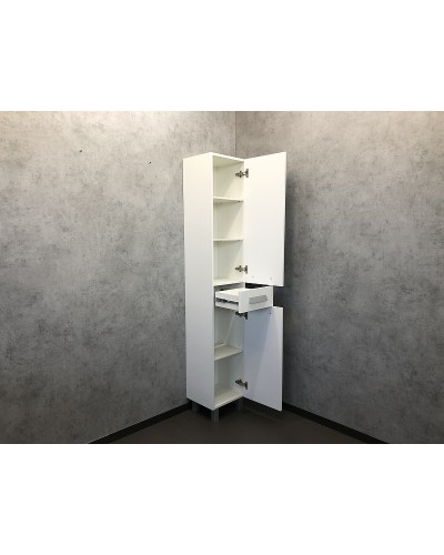 Шкаф пенал Comforty Модена М 35 00-00001645 Белый матовый