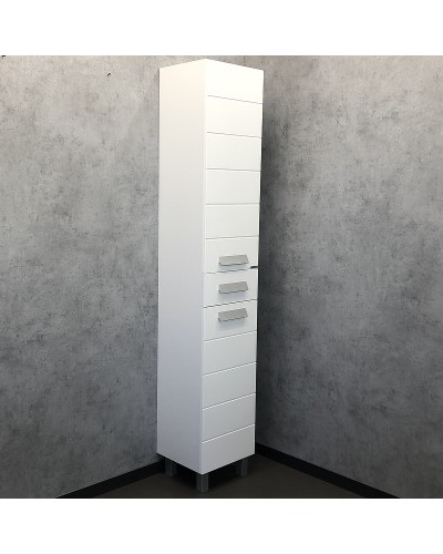 Шкаф пенал Comforty Модена М 35 00-00001645 Белый матовый