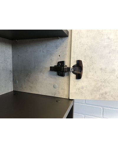 Шкаф пенал Comforty Франкфурт 40 00-00006505 подвесной Бетон светлый