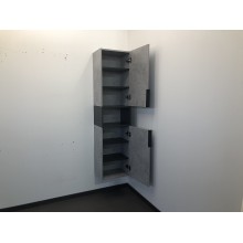 Шкаф пенал Comforty Франкфурт 40 00-00006505 подвесной Бетон светлый