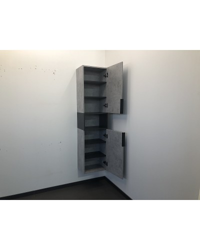 Шкаф пенал Comforty Франкфурт 40 00-00006505 подвесной Бетон светлый