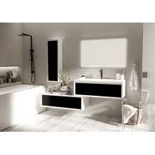 Шкаф пенал Marka One Milacco 30П R У83978 Classic Black