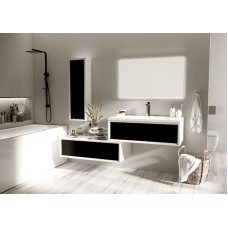 Шкаф пенал Marka One Milacco 30П R У83978 Classic Black