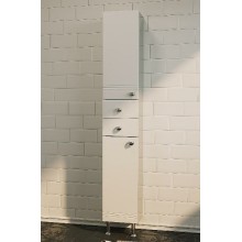 Шкаф пенал 1MarKa Story 29Н L У99311 Белый глянец