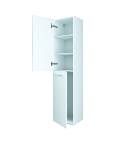 Шкаф пенал 1MarKa Соната 35П L У78471 подвесной Белый глянцевый