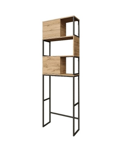 Стеллаж 1MarKa Grunge Loft 66 Ц0000005249 над стиральной машиной Дуб вотан