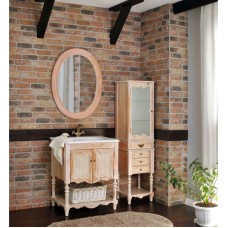 Пенал напольный персик Atoll Флоренция