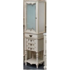 Пенал напольный слоновая кость состаренная Atoll Флоренция