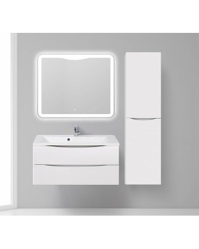 Шкаф пенал BelBagno Fly-Marino 40 R FLY-MARINO-1500-2A-SC-BO-P-R подвесной Bianco Opaco