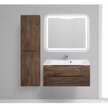 Шкаф пенал BelBagno Fly-Marino 40 L FLY-MARINO-1500-2A-SC-RW-P-L подвесной Rovere Moro