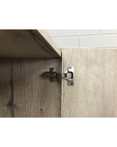 Шкаф пенал Comforty Марио 40 00-00005976 Дуб дымчатый